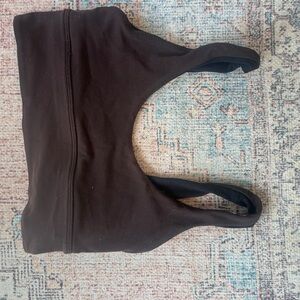 Lululemon Brown/black Sports Bra